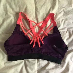 Strappy Padded Sports Bra